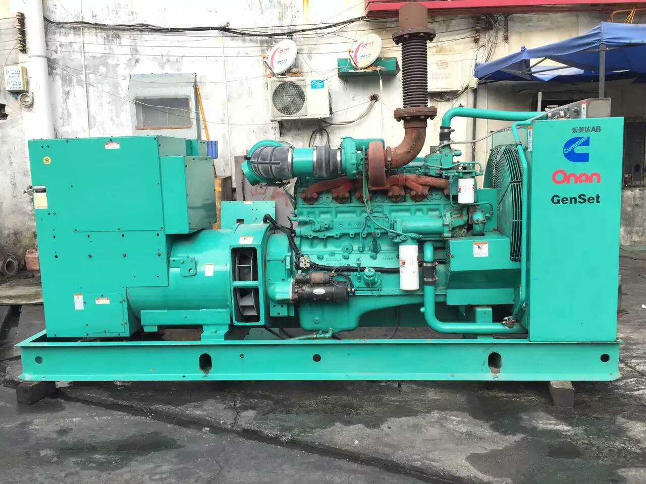 淇县租赁发电机-柴油发电机不正常冒烟的原因